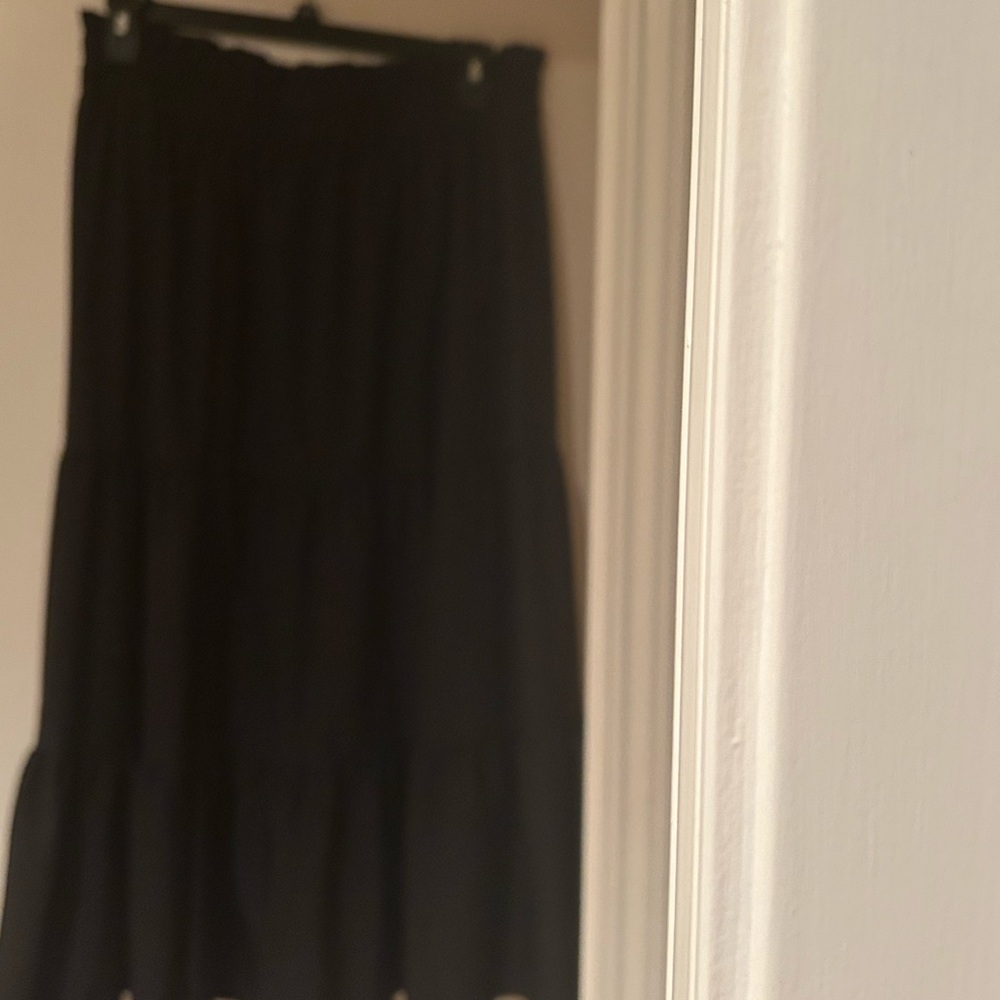 SHEIN Black Maxi Skirt